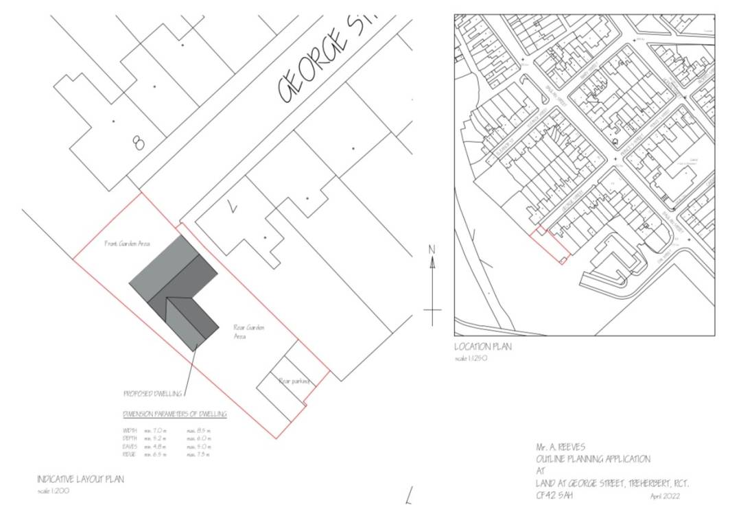 Land Adjacent To George Street, Treherbert, Rhondda Cynon Taff CF42 5AH